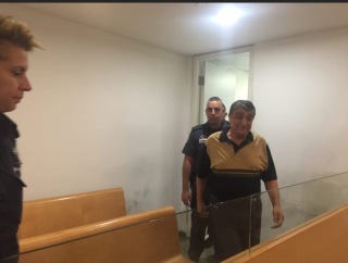 Raja Eghbarieh in Haifa court 7 Oct 2018